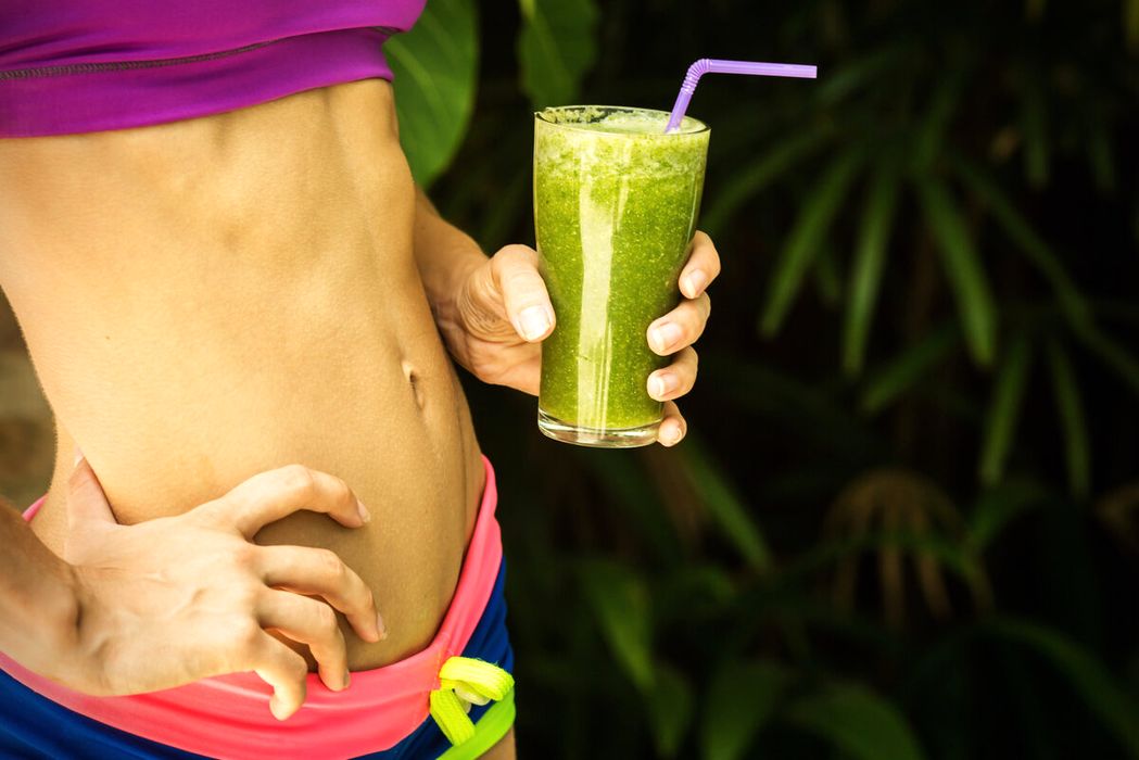Batido verde saludable
